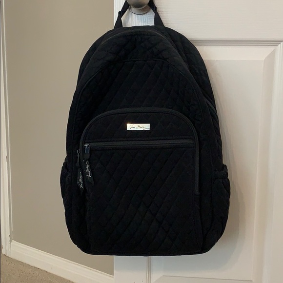 vera bradley campus backpack black